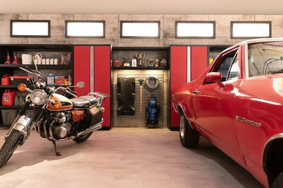 armários de garagem